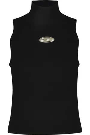 Diesel Top, Dame, Sort, L, Uld, Stilfulde Sweaters Kollektion