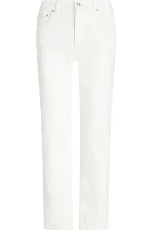 Etro Jeans, Herre, Hvid, W34, Bomuld, Bomuld Elastan Jeans med 5 Lommer