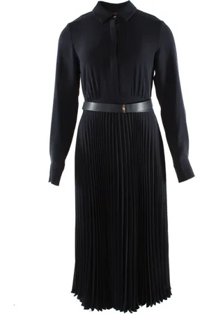 Max Mara Kjole, Dame, Blå, XS, Polyester, Blå Kjole Radura 2416221021
