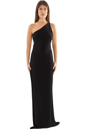 ANIYE BY Kjole, Dame, Sort, M, Uld, Stilfuld Demi Wrap Kjole Unicp