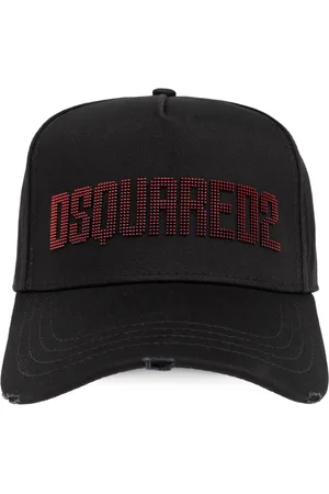 Dsquared2 Tilbehør, Herre, Sort, ONE SIZE, Bomuld, Baseball Cap