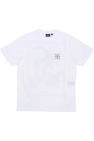 DOLLY NOIRE Top, Herre, Hvid, XL, Bomuld, Hvid kortærmet t-shirt