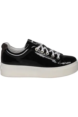 Kenzo Sko, Dame, Sort, 39 EU, Læder, Gummy Sneakers med Gummisål