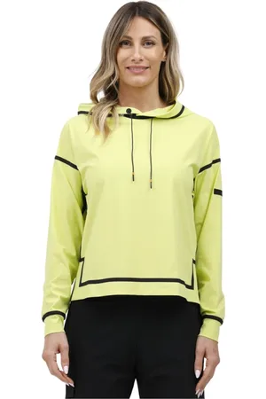 RRD Sweathshirts & Hoodies, Dame, Grøn, S, Uld, Omvendt hættetrøje med termosvejsning