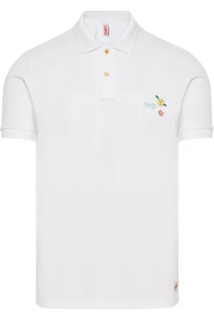 BOB der Bär Top, Herre, Hvid, 4XL, Bomuld, Klassisk Bomuld Polo Skjorte