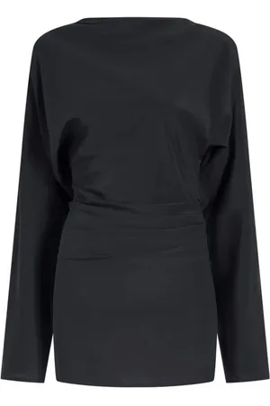 Proenza Schouler Top, Dame, Sort, XS, Stretch Silk Viscose Top