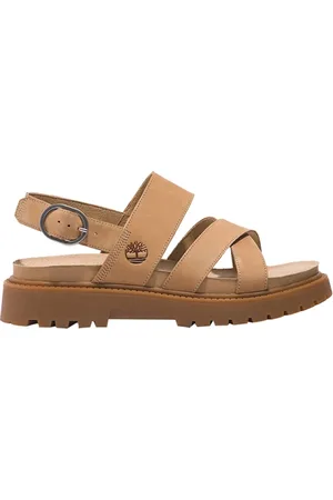 Timberland Sko, Dame, , 36 EU, Læder, Læder Krydsrem Sandaler