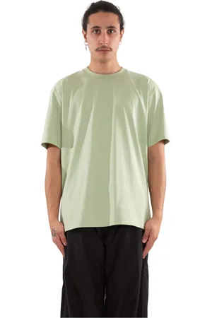 Y-3 Top, Herre, Grøn, M, Almindelig T-shirt med tonal logo