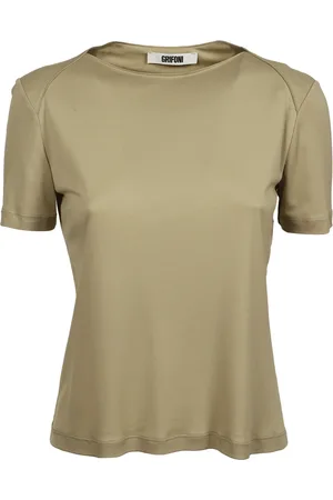 Mauro Grifoni Bluser & Skjorter, Dame, , S, Jersey Top i Sabbia Farve