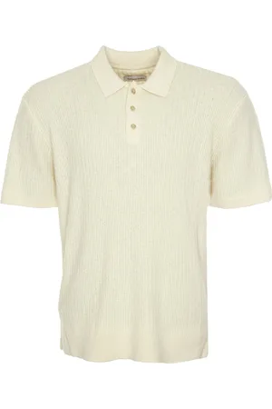 Edmmond Studios Top, Herre, , S, Uld, Sunset Polo Strik Skjorte