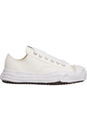 MIHARA YASUHIRO Sko, Herre, Hvid, 40 EU, Canvas Lav Top Sneaker