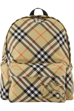 Burberry Taske, Herre, , ONE SIZE, Uld, Check Rygsæk