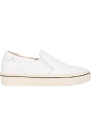 Gabor Sko, Dame, Hvid, 36 EU, Læder, Hvid Dames Loafer - Sommerkollektion