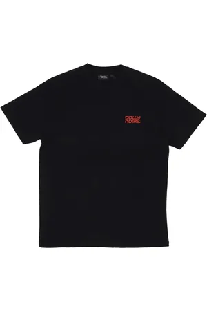 DOLLY NOIRE Top, Herre, Sort, XL, Bomuld, Sort Kortærmet Bomuld Tee Skjorte