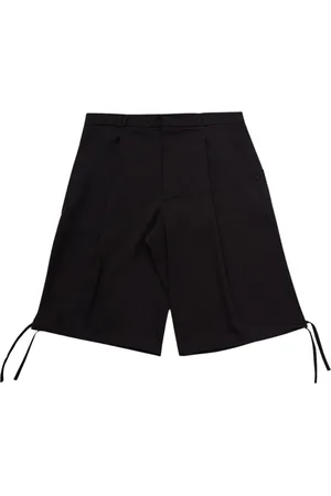 BONSAI Shorts, Herre, Sort, XL, Uld, Super Løse Sorte Shorts