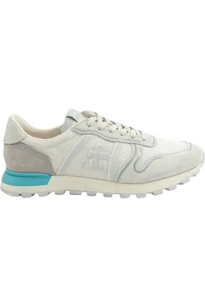 Premiata Sko, Herre, Hvid, 41 EU, Hvide Sneakers med Ergonomisk Sål