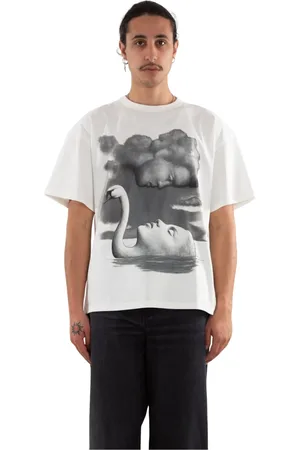 MISBHV Top, Herre, Hvid, L, Hvid Sø Dame Tee