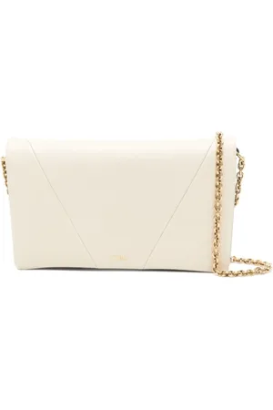 Chloé Taske, Dame, , ONE SIZE, Uld, Flap Skuldertaske med Kæde