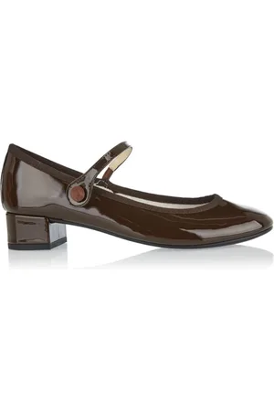 Repetto Sko, Dame, Brun, 40 EU, Læder, Rose Mary-Jane Pumps