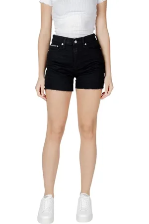 Calvin Klein Shorts, Dame, Sort, W31, Denim, Klassiske Denim Shorts