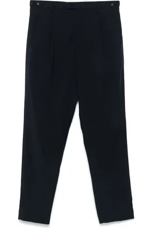 BARENA Bukser, Herre, Blå, XL, Uld, Tropiske Uld Slim Fit Bukser
