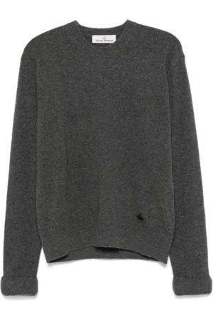 Vivienne Westwood Strik, Herre, Grå, XS, Sten Bouncer Jumper