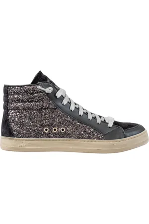 P448 Sko, Dame, Sort, 39 EU, Læder, S24 Skate-W Moderne Sneakers