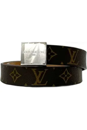 LOUIS VUITTON Pre-owned, Dame, Brun, ONE SIZE, Tyl, Pre-owned Canvas baelter