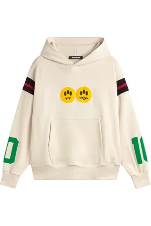 BARROW Sweathshirts & Hoodies, Herre, Hvid, S, Urban Coach Hoodie i Vanilje