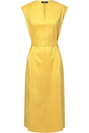 Fabiana Filippi Kjole, Dame, Gul, 2XS, Forår Elegance Kjole