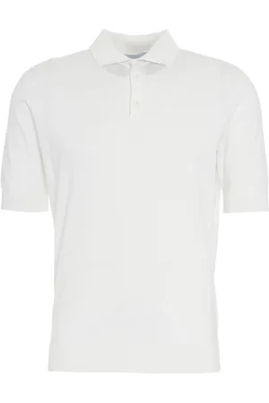 Gender Top, Herre, Hvid, 3XL, Bomuld, Hvid Bomuldspolo Elegant Stil