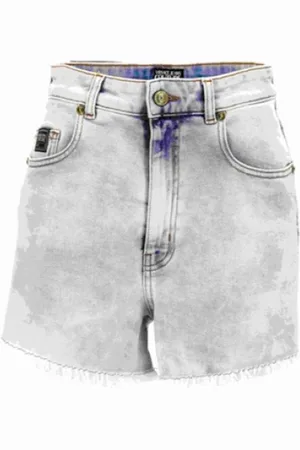 VERSACE Shorts, Dame, Blå, W26, Denim, Indigo Jeans Shorts Must-Have