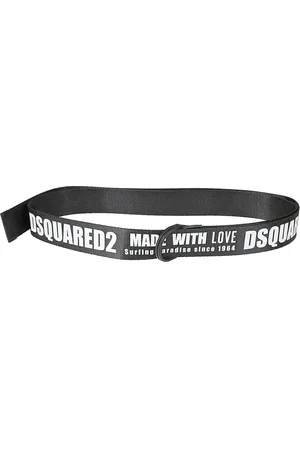 Dsquared2 Tilbehør, Herre, Sort, ONE SIZE, Uld, Stilfuldt bælte til mænd