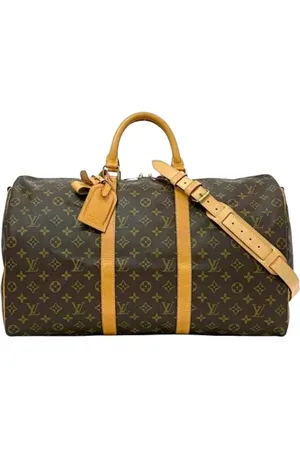 LOUIS VUITTON Pre-owned, unisex, Brun, ONE SIZE, Tyl, Pre-owned canvas tasker