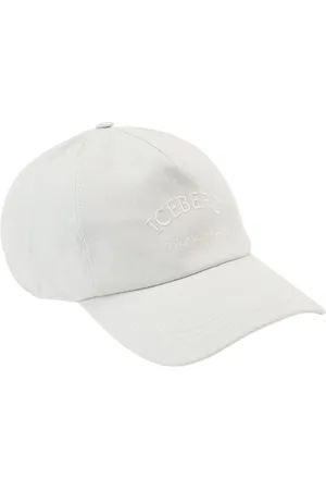 Iceberg Tilbehør, Dame, , ONE SIZE, Støvet farvet baseballkasket med Milano Italia broderi