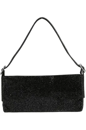 BENEDETTA BRUZZICHES Taske, Dame, Sort, ONE SIZE, Uld, Stilfulde tilbehør til enhver lejlighed