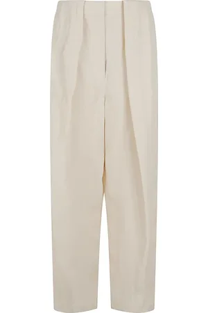 Stella McCartney Bukser, Dame, , 3XS, Uld, Hvide stilfulde bukser til kvinder