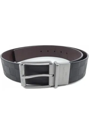 LOUIS VUITTON Pre-owned, Herre, Sort, ONE SIZE, Læder, Pre-owned Laeder baelter