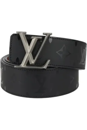 LOUIS VUITTON Pre-owned, Dame, Sort, ONE SIZE, Tyl, Pre-owned Laeder baelter