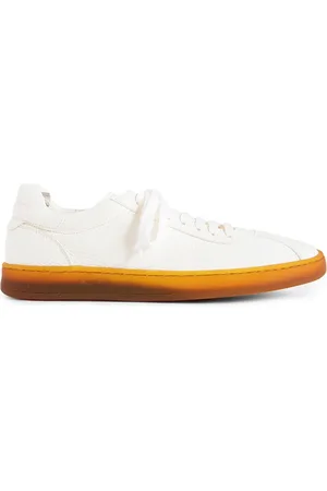 Officine creative Sko, Herre, Hvid, 41 EU, Læder, Hvide Læder Snøresneakers