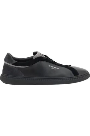 Givenchy Sko, Herre, Sort, 39 1/2 EU, Læder, Monogram Low-Top Sneakers