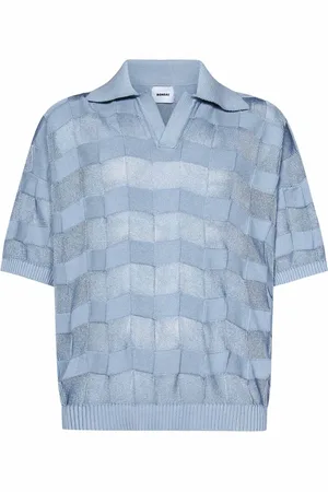 BONSAI Top, Herre, Blå, M, Bomuld, Klar Blå T-shirt & Polo