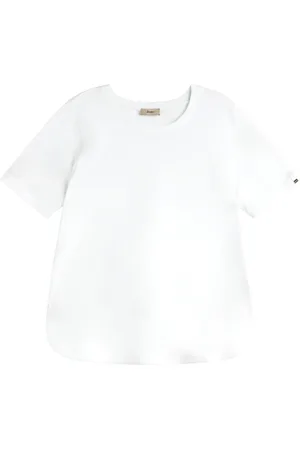 HERNO Top, Dame, Hvid, XL, Essential Elegance T-shirt