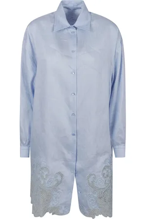 ERMANNO SCERVINO Bluser & Skjorter, Dame, Blå, M, Bluser