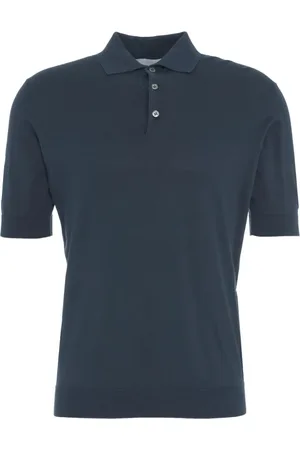 Gender Top, Herre, Blå, 3XL, Bomuld, Blå Bomuldspolo Skjorte Stilfuldt Design
