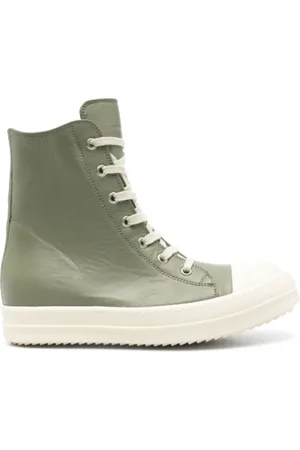 Rick Owens Sko, Dame, Grøn, 37 1/2 EU, Celadon Sneakers