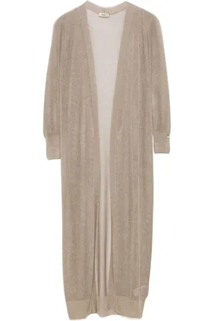 HERNO Strik, Dame, , L, Uld, Stilfuld Strik Cardigan til Kvinder