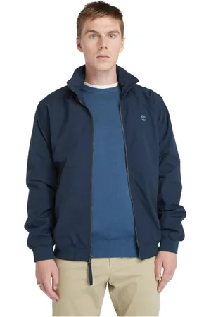 Timberland Jakke, Herre, Blå, L, Nylon, Light Jackets