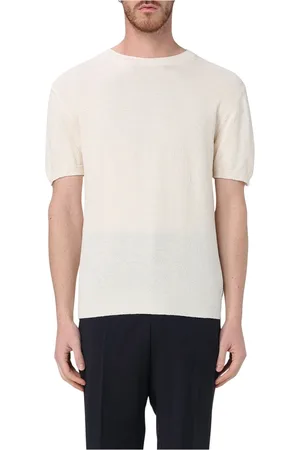 DRUMOHR Top, Herre, Hvid, XL, Uld, Crewneck Sweatshirt