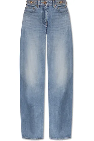 VERSACE Jeans, Dame, Blå, W25, Bomuld, Jeans med vintageeffekt